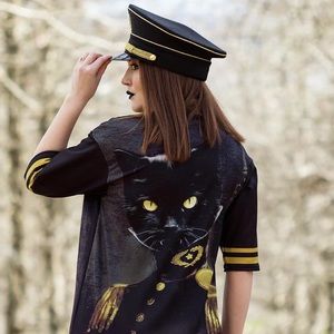 Blackmilk ISO XL haunted cat touchdown